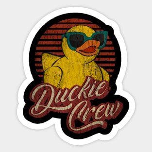 Funny Duckie Crew Sticker